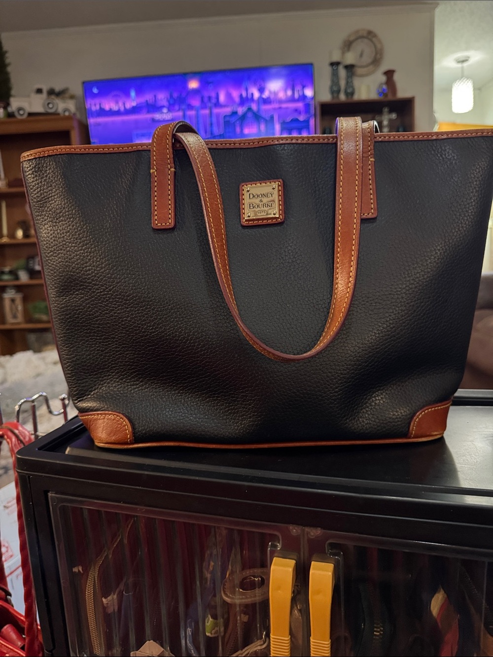 Dooney & Bourke Pebble Grain Charleston Shopper Tote